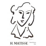 Tete De Femme c.1946 Canvas by Henri Matisse