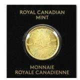One Gram .999 Gold Royal Canadian Mint Maple Leaf