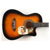Autographed Morgan Wallen Acoustic Guitar