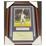 Autographed Jack Haley The Tin Man Check Photo