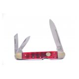 Frost Lockback Whittler Red Knife