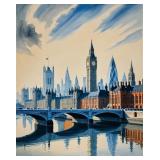 Sapphire Bloomfire No.18 by  Studio Van Gogh