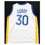 Autographed Stephen Curry Jersey