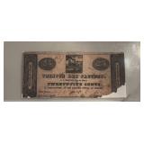 25 Cent Bank Note