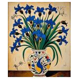 Mid Century Irises II Limited EDT by BEYONDALI