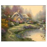 Everett's Cottage Art Print By Thomas Kinkade