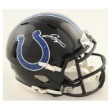 Autographed Jonathan Taylor Colts Mini Helmet
