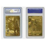 23K Gold Michael Jordan Fleer Z-Force Card