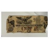 One Dollar Boston Cochituate Bank Note