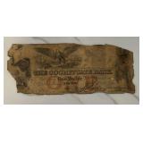 One Dollar Cochituate Bank Note