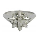 Platinum 0.50 ct Natural Diamond Ring