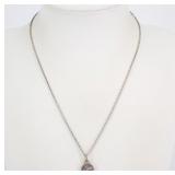 Gucci Interlocking G Silver Necklace