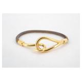 Hermes Jumbo Leather Bracelet