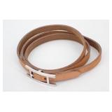 Hermes Api 2 Leather Bracelet