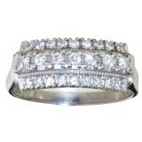 Platinum Brilliant Natural Diamond Ring