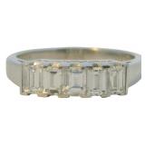 Platinum 1.01 ct Natural VS Diamond Ring