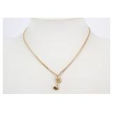 Givenchy Music Note Necklace