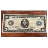 1914 $20 Federal Reserve Note