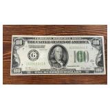 1928 $100 Federal Reserve Bank Note