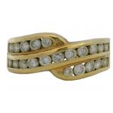 18kt Gold 1.02 ct Natural Brilliant Diamond Ring