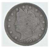 1908 Liberty Nickel