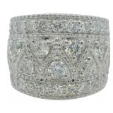 Brilliant 2.62 ct Diamond Designer Ring