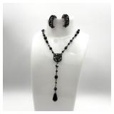 Givenchy Clip-on Earrings & Necklace Set