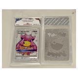 Pokï¿½mon Silver Foil Custom Pikachu Card