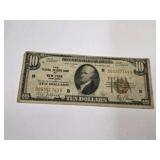 1929 $10 New York Federal Reserve Bank Note