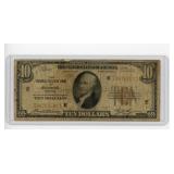 1929 $10 Richmond VA Federal Reserve Bank Note