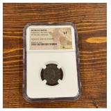 Roman Empire Gallienus Bi Double Denarius Coin