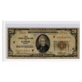 1929 $20 Richmond Federal Reserve Note