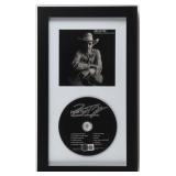 Autographed Zach Top Custom CD Display