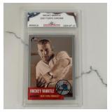 2007 Topps Chrome Mickey Mantle Card