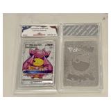 Pokï¿½mon Silver Foil Custom Pikachu Card