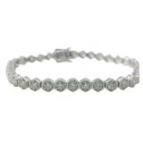 Brilliant 5.50 ct Diamond Tennis Bracelet