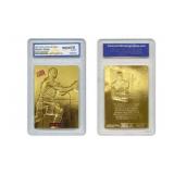 23K Gold 1997 Michael Jordan Fleer Ultra Card