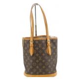 Louis Vuitton Bucket Bag W/ Wallet