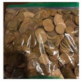 500 Lincoln Wheat Penny Cents