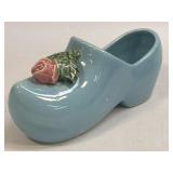 Vintage McCoy Pottery 1940-1960 Blue Dutch Clog
