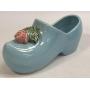 Vintage McCoy Pottery 1940-1960 Blue Dutch Clog