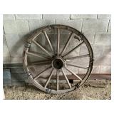 Wooden Wagon Wheel