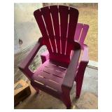 Purple Plastic Lawn Chairs