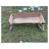 Wooden Buggy Seat