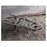 Vintage Wheelbarrow Frame