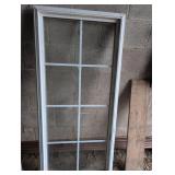 White Multi-Pane Window