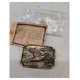 Solid Brass Belt Buckle