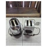 Two Chrome Toasters