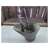 Vintage Ash Bucket Set