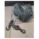 Pulley System with Rope